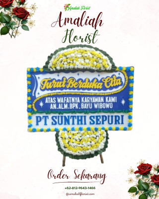 Papan Bunga Duka di Blukbuk