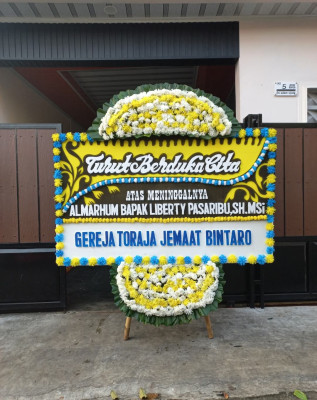 Papan Bunga Duka di Blukbuk
