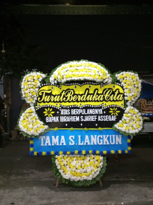 Papan Bunga Duka di Blukbuk