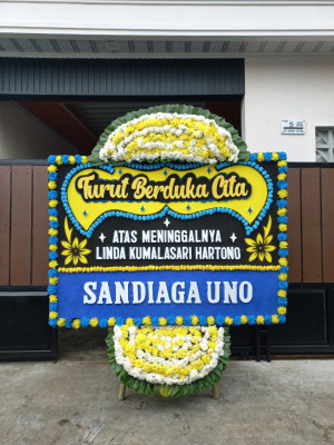 Papan Bunga Duka di Blukbuk